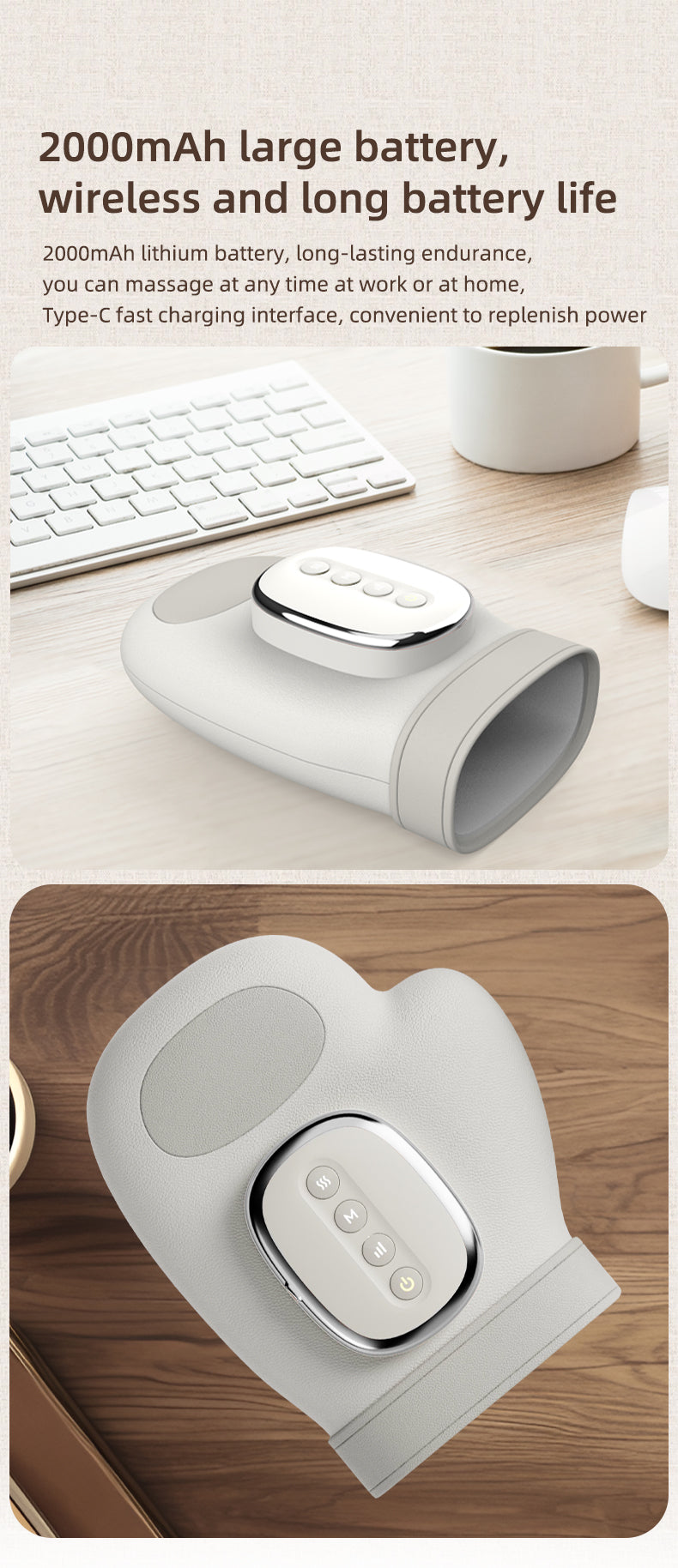 ReliefGlove™ l 3-in-1 Hand Massager